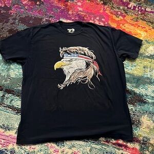 American AF Eagle with Mullet Shirt